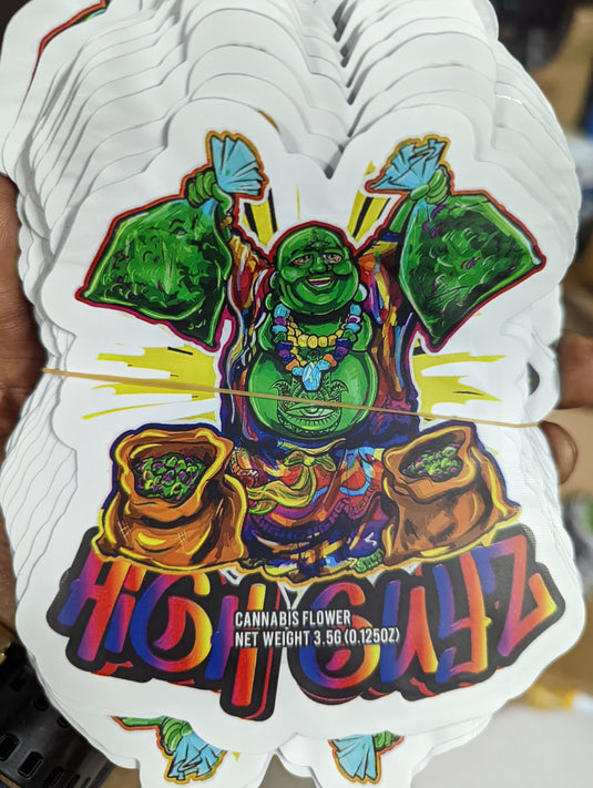 High Guyz Mylar Bags, 50bags/pk