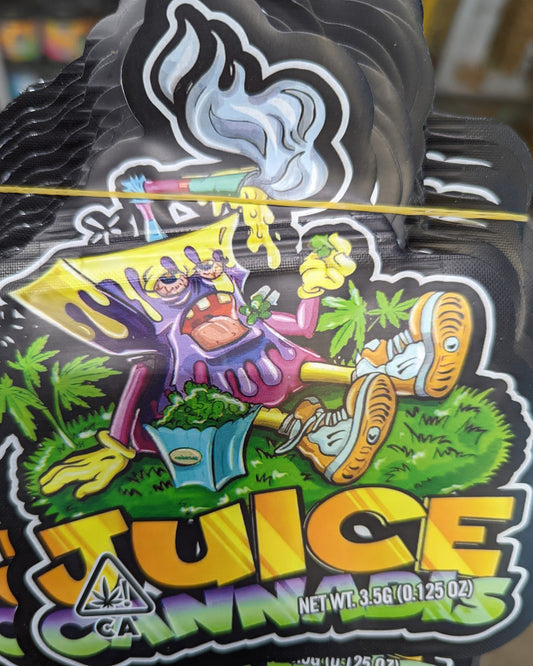 Juice Cannabis Mylar Bags, 50bags/pk