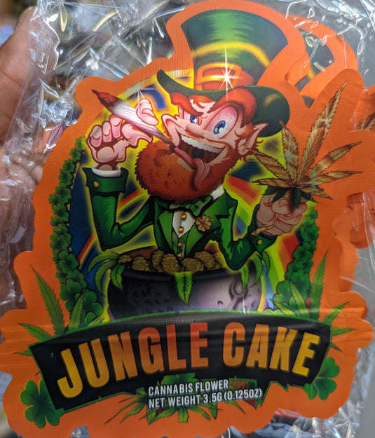 Jungle Cake Mylar Bags, 50bags/pk