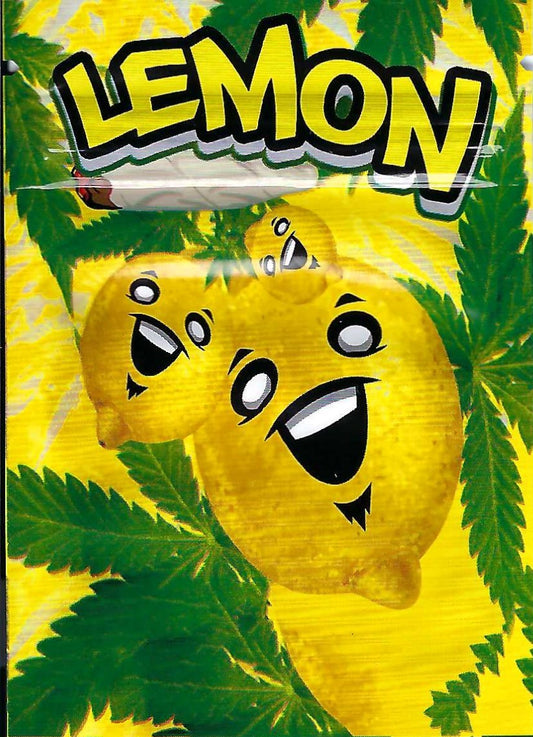 Lemon Mylar Bags, 100bags/pk