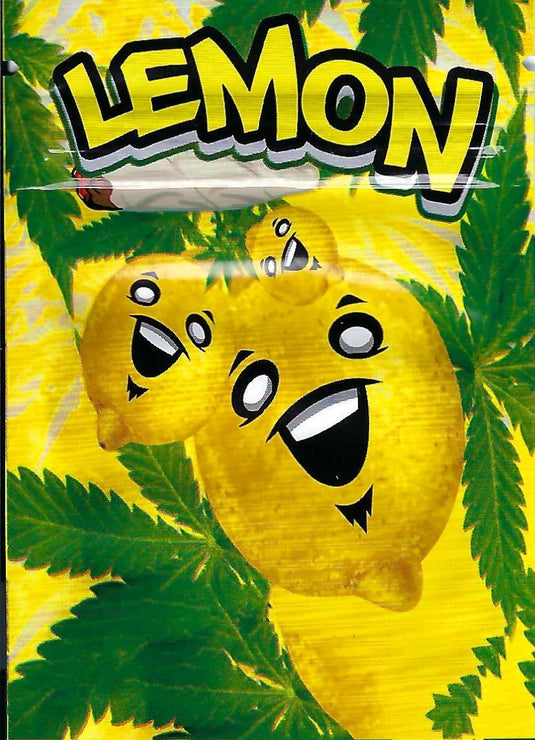 Lemon Mylar Bags, 100bags/pk