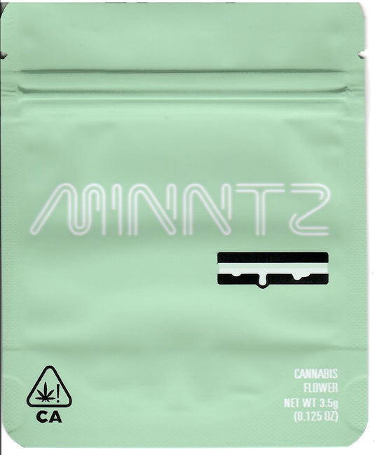 Minntz Matte Mylar Bags, 50bags/pk