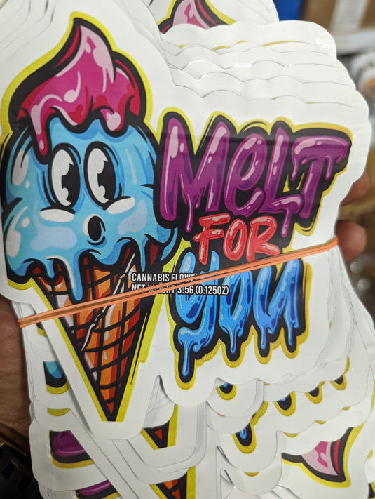 Melt For You Mylar Bags, 50bags/pk