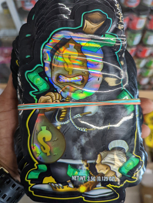 Money Man Mylar Bags, 50bags/pk