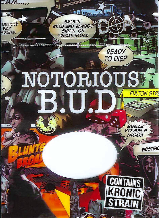 Notorious BUD Bags, 100bags/pk