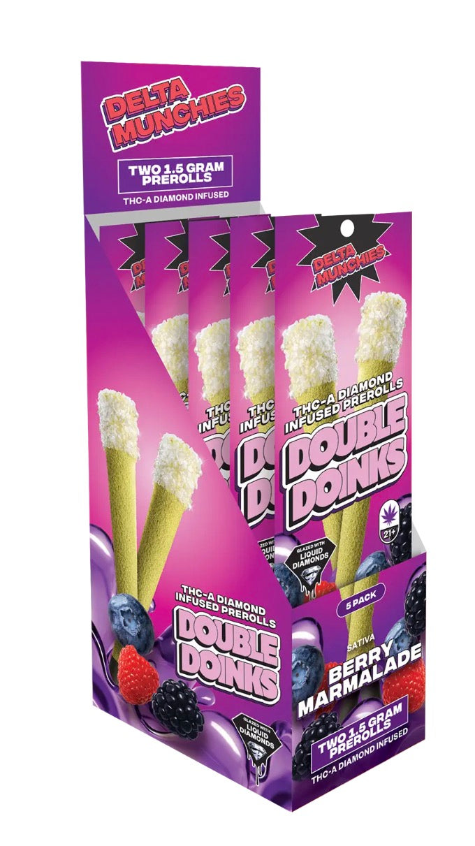 Load image into Gallery viewer, DELTA MUNCHIES DOUBLE DOINKS 5 PACK DISPLAY
