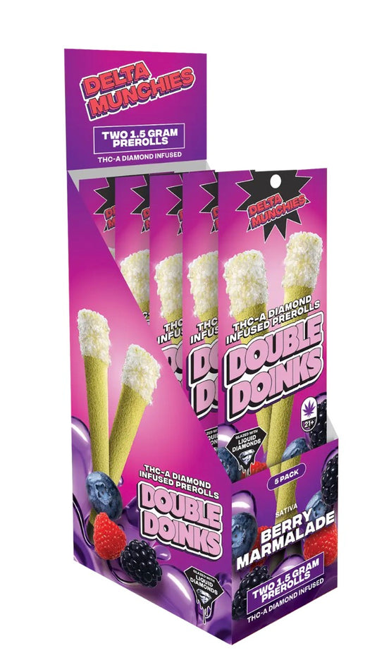 DELTA MUNCHIES DOUBLE DOINKS 5 PACK DISPLAY