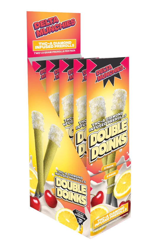 DELTA MUNCHIES DOUBLE DOINKS 5 PACK DISPLAY