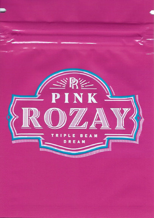 Pink Rozay Mylar Bags, 100bags/pk