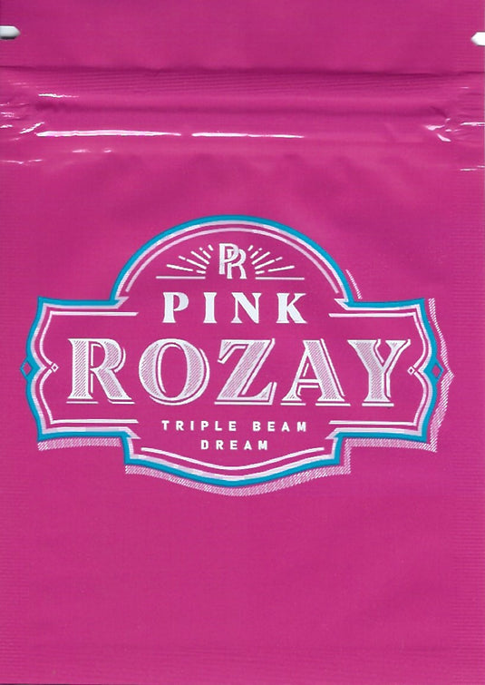 Pink Rozay Mylar Bags, 100bags/pk