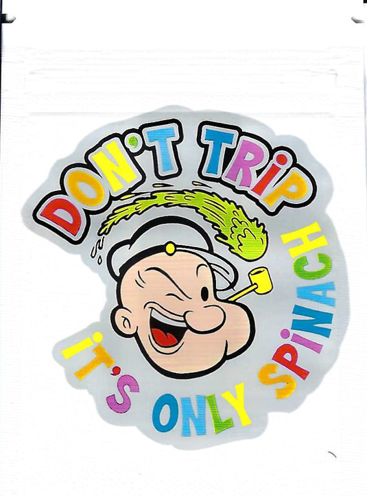 Popeye Mylar Bags, 100bags/pk