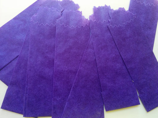 WAX GLASSINE BAGS-PURPLE