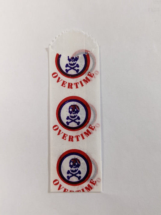 WAX GLASSINE BAGS- OVERTIME