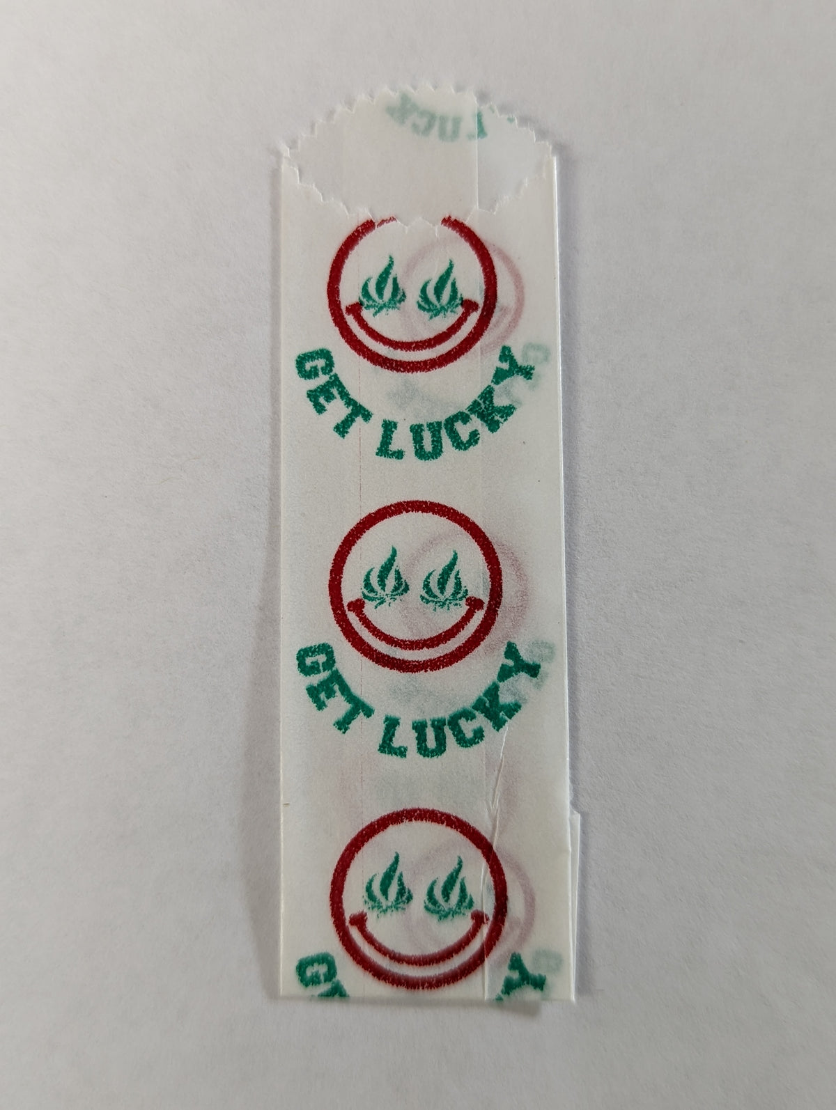 WAX GLASSINE BAGS- GET LUCKY