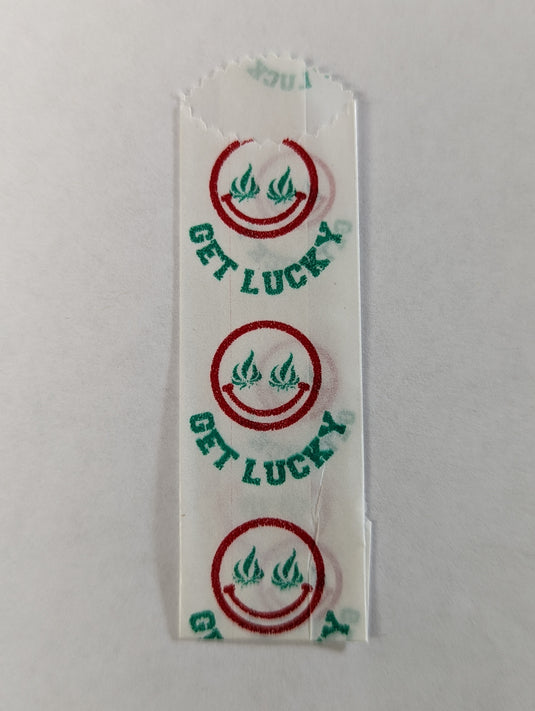 WAX GLASSINE BAGS- GET LUCKY