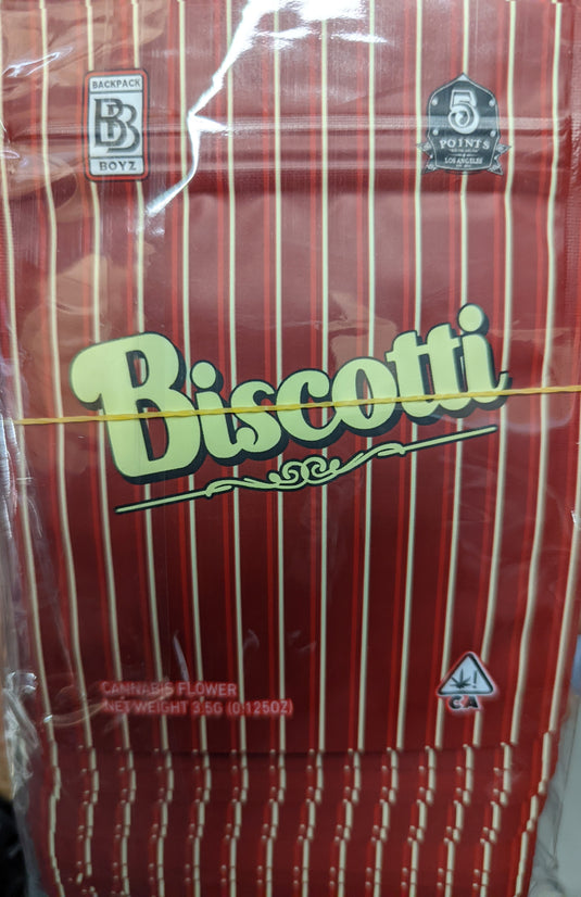 Biscotti Matte Mylar Bags, 50bags/pk