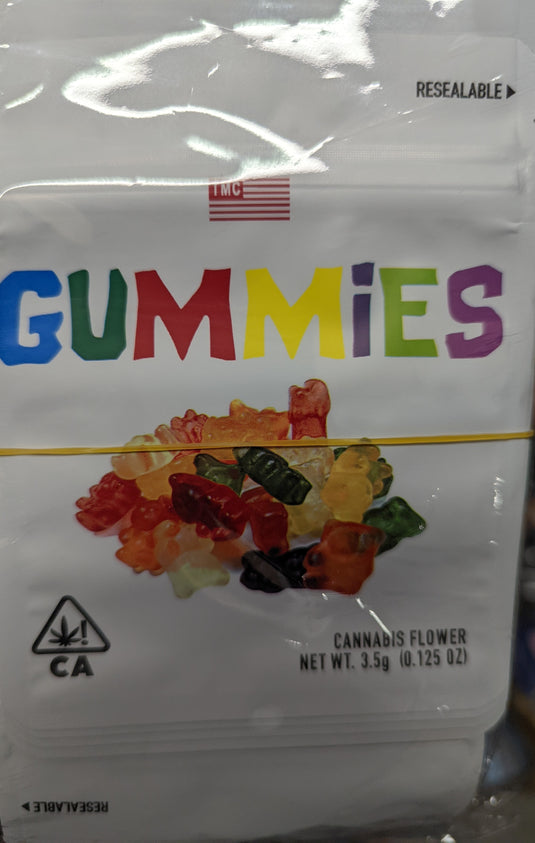 Gummies Matte Mylar Bags, 50bags/pk