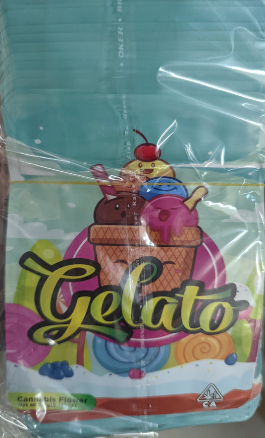 Gelato Matte Mylar Bags, 50bags/pk