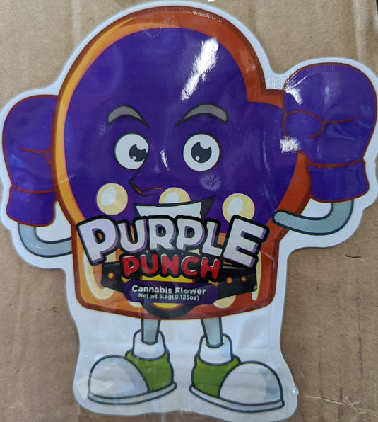 Purple Punch Mylar Bags, 50bags/pk