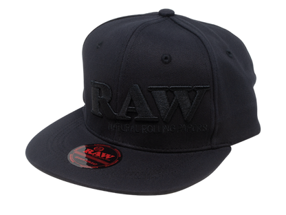 RAW Black on Black Baseball Cap