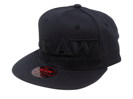 RAW Black on Black Baseball Cap