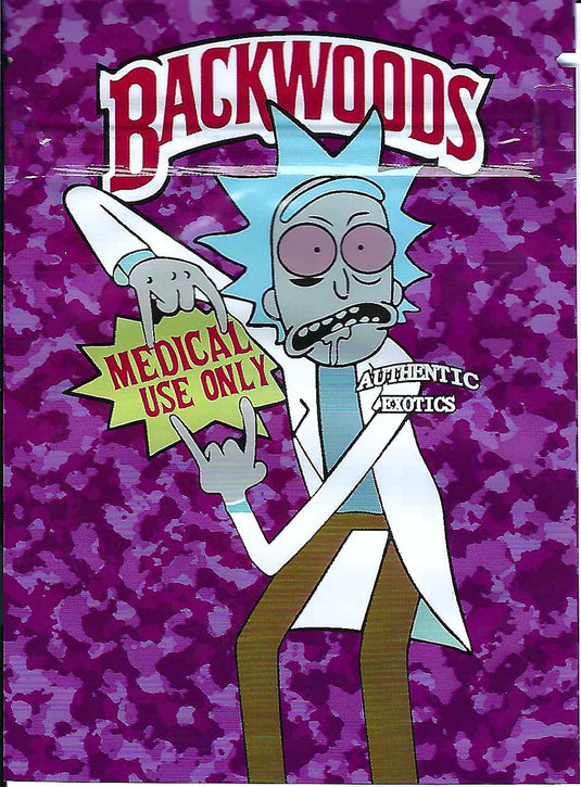 Backwoods Rick Mylar Bags, 100bags/pk