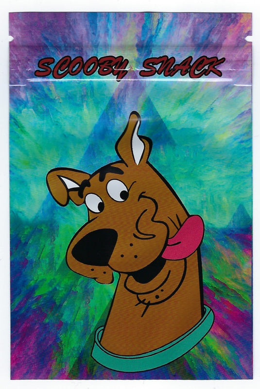 Scooby Doo Mylar Bags, 100bags/pk