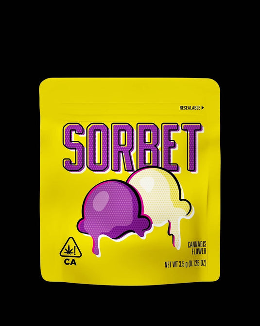 Sorbet Matte Mylar Bags, 50bags/pk