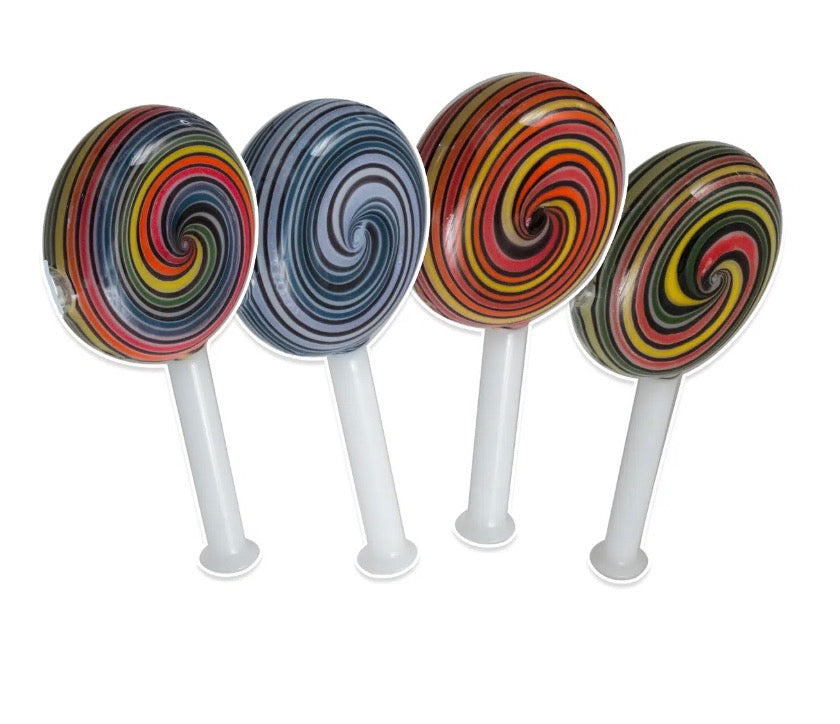 Crush Lollipop Pipe Assorted Colors