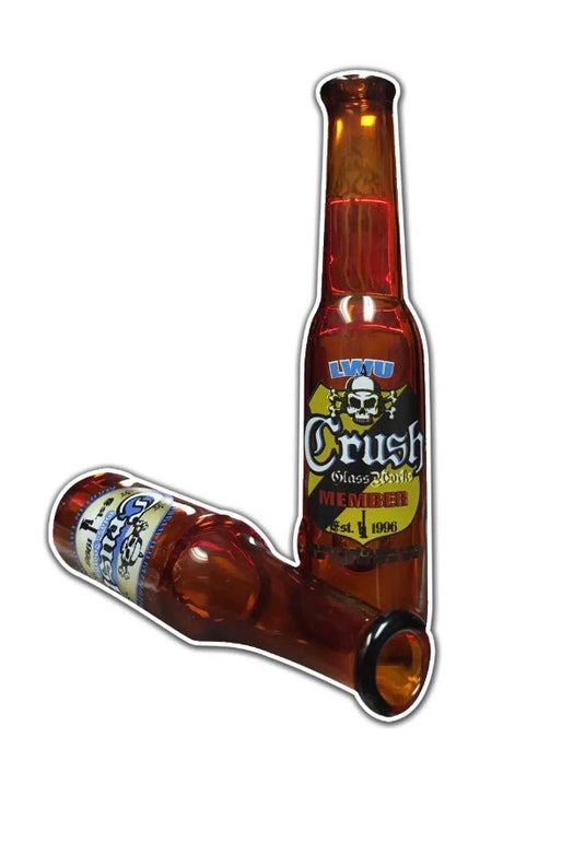 Crush Beer Bottle Pipe