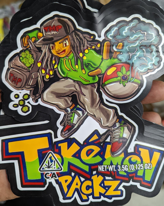 Tokemon Packz Mylar Bags, 50bags/pk