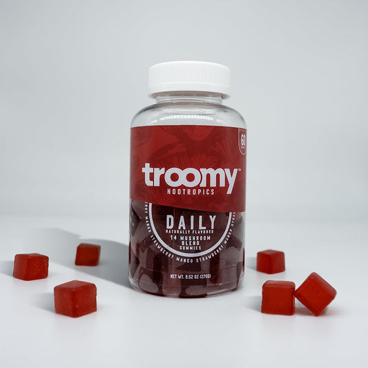 Daily: 14 Mushroom Blend Gummies (60-Count)