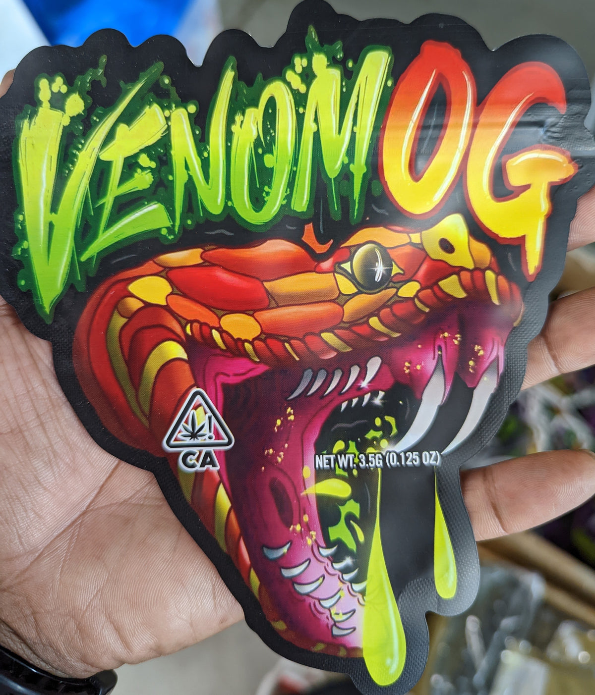 Venom OG Mylar Bags, 50bags/pk