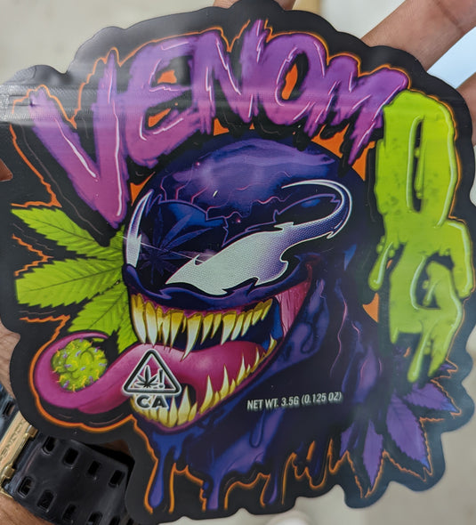Venom OG #2 Mylar Bags, 50bags/pk