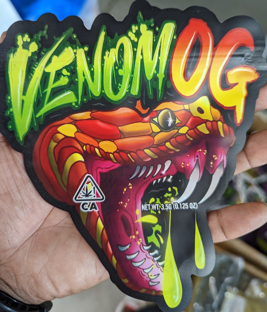 Venom OG Mylar Bags, 50bags/pk