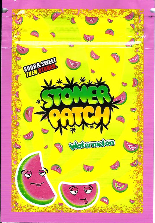 Stoner Patch Watermelon Mylar Bags, 100bags/pk