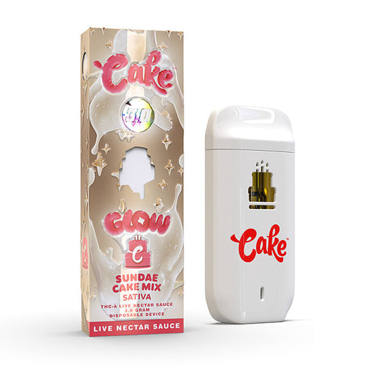 Cake Glow THC-A 3.0 Disposable Vape | 3g, 5ct