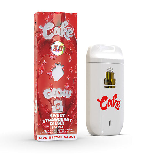 Cake Glow THC-A 3.0 Disposable Vape | 3g, 5ct