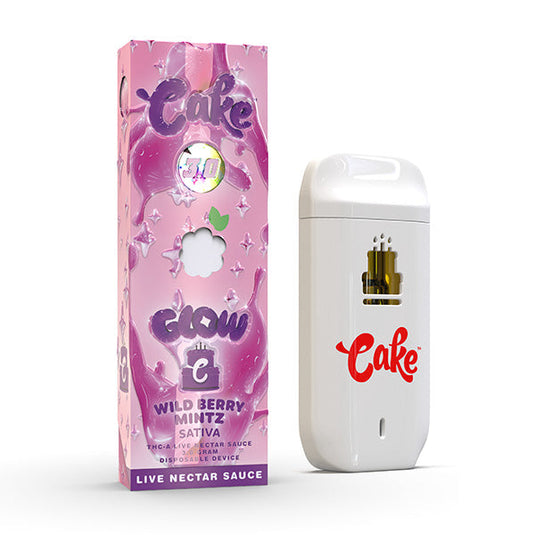 Cake Glow THC-A 3.0 Disposable Vape | 3g, 5ct