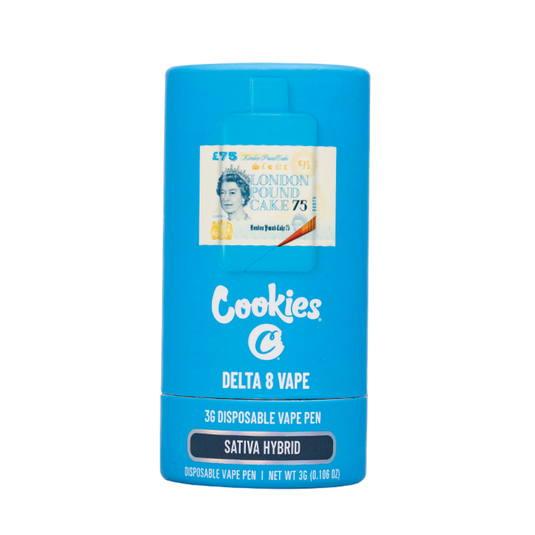 Cookies Delta 8 3g Disposable Vape Pen w/ Live Terpenes