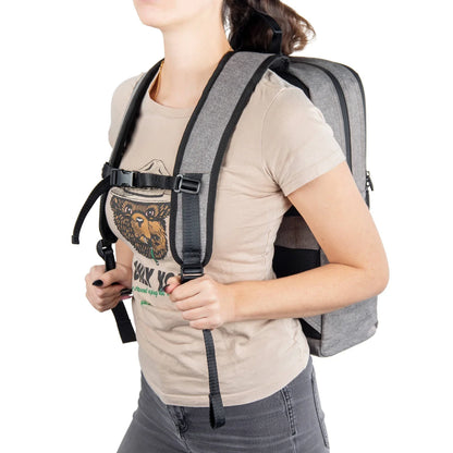 Ooze Traveler Classic Smell Proof Backpack - Smoke Gray