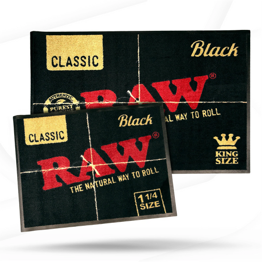 RAW Black Floor Mat