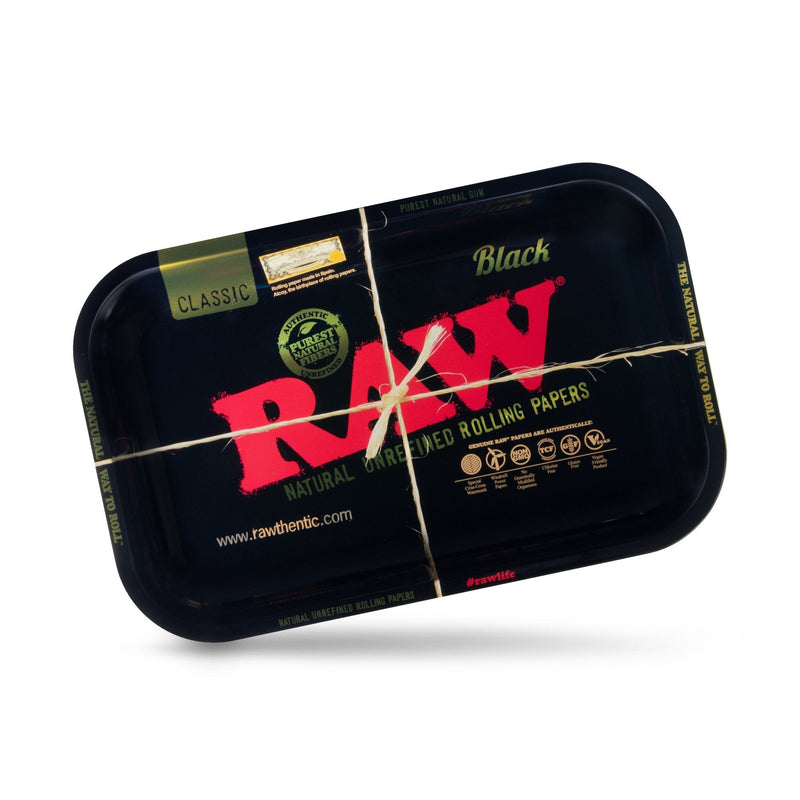 Load image into Gallery viewer, RAW Classic Black Rolling Tray
