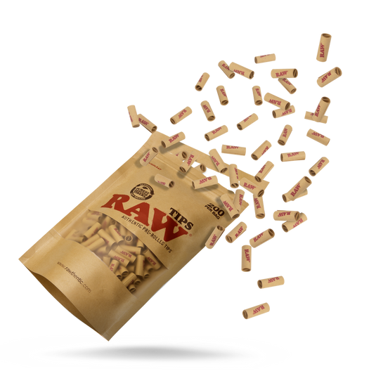 RAW Pre-Rolled Tips Bag of 200