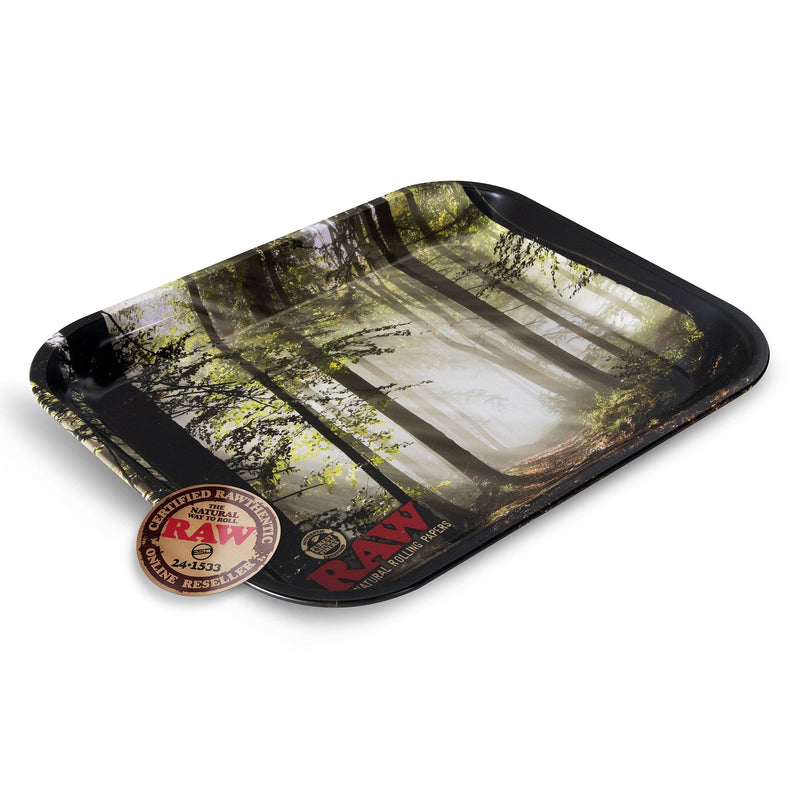 Load image into Gallery viewer, RAW Smokey Forest Rolling Tray
