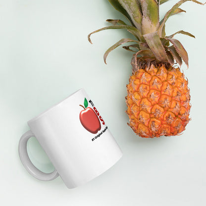 The Baggie Store White glossy mug